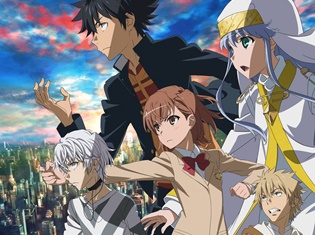 TVアニメ『とある魔術の禁書目録III』のキービジュアルが公開&放送時期も決定! アクセラレータや浜面仕上の姿も!