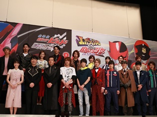 劇場版『仮面ライダービルド』&『快盗戦隊ルパンレンジャーVS警察戦隊パトレンジャー』製作発表会見開催! 怪盗、警察、ライダーが2018年の夏を熱くする!