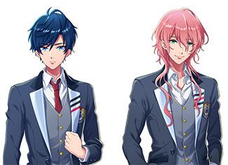 女性向けゲーム『DREAM!ing』キャラクター紹介第1弾! 望月悠馬(CV:島﨑信長さん)&花房柳(CV:古川慎さん)のペアをご紹介!