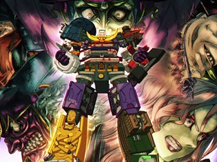 『ニンジャバットマン』アメリカでも「クレイジー!」と大好評なシーンが初解禁! 戦国時代にロボットが合体だよォ、全員集合!!
