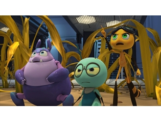 『スペースバグ』の予告編が公開! 走り、飛び回り、時にはロボットを乗りこなす、アクション満載のスピード感あふれる映像が目白押し!