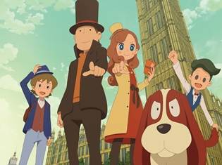 TVアニメ『レイトン ミステリー探偵社 ~カトリーのナゾトキファイル~』第二弾キービジュアルが公開! 限定グッズがプレゼントされるキャンペーンも開始!