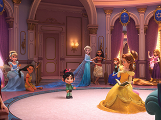 『シュガー・ラッシュ:オンライン』最新の日本版予告動画 解禁!インターネットの世界でディズニープリンセスに遭遇!?