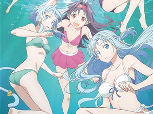 『劇場版 ソードアート・オンライン(SAO)』描き下ろしグッズ第6弾は水着! キリトとアスナはもちろん、ヒロインたちの海水浴の一コマがオリジナルグッズに!