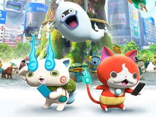 『妖怪ウォッチ』の世界が3Dマップ上でリアル世界と融合するARゲームアプリ『妖怪ウォッチ ワールド』が本日6月27日配信スタート!