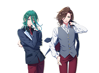 女性向けゲーム『DREAM!ing』キャラクター紹介第7弾! 志部谷幽(CV:畠中祐さん)&牛若湊(CV:中島ヨシキさん)のペアをご紹介!