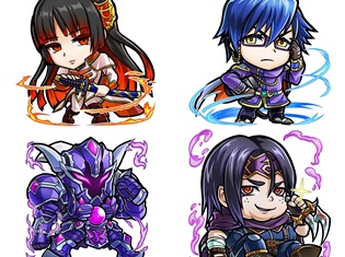 『共闘ことば RPG コトダマン』杉田智和さんらが世界観を監修した“辛愛の賢妹(しんあいのシスター)編”の新コトダマンが登場!!