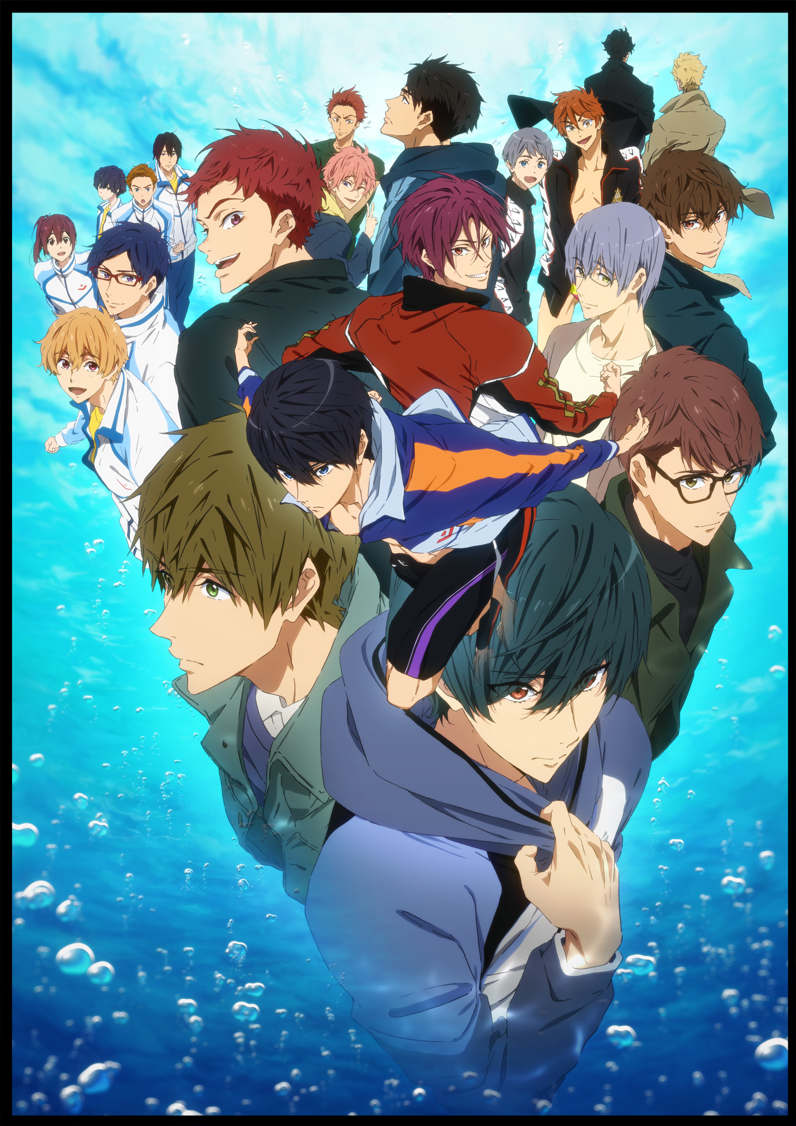 『Free!』劇場版＆TVアニメ版が「GYAO!」にてWEB無料配信！