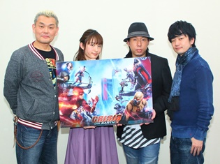 DCコミックのヒーローが共演!『クライシス・オン・アースX 最強ヒーロー外伝』吹替え声優陣:福山潤、日野聡、小松未可子、江川央生が作品の魅力を語る