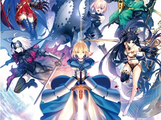 『Fate/Grand Order Arcade』が全国のゲームセンターで稼働開始! 稼働を記念してスマホ版『FGO』で聖晶石プレゼント