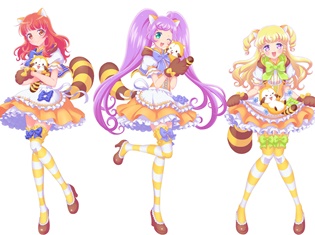 「プリティーオールフレンズ」が『あらいぐまラスカル』とコラボ決定! ゲーム『キラッとプリ☆チャン』でも限定コーデ登場!