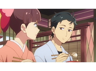 『つくもがみ貸します』第2話「梔子」の先行場面カット到着! ノンクレジットOP&ED動画、ミニ展示会情報も公開