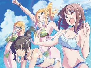 『はるかなレシーブ』オリジナルサウンドトラックのジャケットが公開! キュアメイドカフェとのコラボカフェも開催決定!