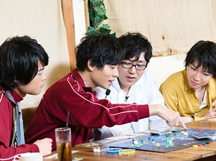 岡本信彦さん&堀江瞬さんMCの『ボドゲであそぼ』#9の先行カット解禁! 小野友樹さん&千葉翔也さんと『パンデミック』をプレイ!