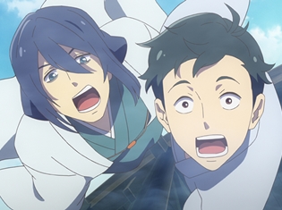 『つくもがみ貸します』第6話「碧瑠璃」の先行場面カット到着! 幸之助のために、清次とお紅はつくもがみと共に江戸の街を奔走する