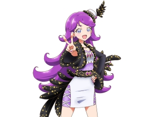 アニメ『キラッとプリ☆チャン』新アイドル「紫藤める」が解禁! さらに「わーすた」が21話(8月26日放送)にアイドルユニットとして登場!