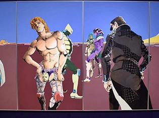 『ジョジョの奇妙な冒険』企画展「荒木飛呂彦原画展 JOJO 冒険の波紋」をレポート! 荒木先生が描き下ろした12枚の新作大型原画が公開!