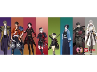 「刀剣乱舞-ONLINE-×BANDAI×JINS」コラボメガネ第3弾! 鶴丸国永、加州清光ら新たな8振りの人気キャラクターモデルが登場