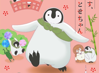 『おこしやす、ちとせちゃん』“特報”映像初解禁! 京都の日々にとけこむ、癒しのペンギンショートアニメ