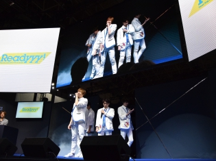 主題歌の生披露や新情報など盛りだくさんの『Readyyy!』ステージイベントをレポート! 彼らの輝きに松風雅也さんもドヤ顔!?【TGS2018】