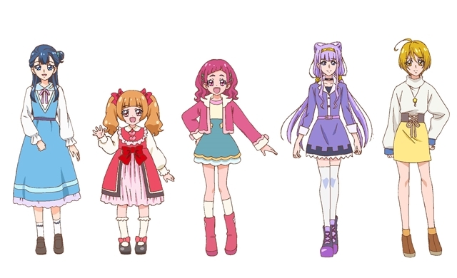 プリキュア 映画最新作限定 秋服姿のプリキュア設定画解禁 アニメイトタイムズ