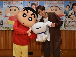 『クレヨンしんちゃん』嵐の相葉雅紀さんがアフレコ挑戦! ショートアニメ『オラとシッポと神楽坂だゾ』が11月23日オンエア決定