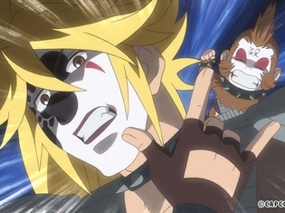 テレビアニメ『学園BASARA』より第7話「燃え上がれ!BASARA祭」のあらすじ&先行場面カットが到着! 一日目の文化祭で政宗と幸村が出店で対決!
