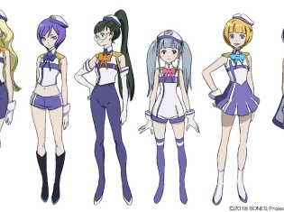 公開中の『ANEMONE/交響詩篇エウレカセブン ハイエボリューション』選ばれし6人の少女“スーパー6”が初解禁!