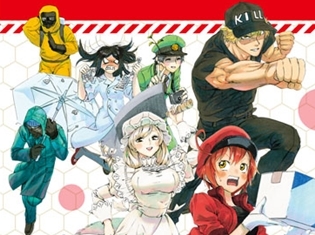 『はたらく細胞』原作絵柄のブロマイドがもらえる! 日本赤十字社 血液センターコラボ応援フェアが、アニメイトにて開催決定