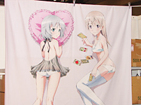 【コミケ75】川の字シーツも注目のGONZOブース