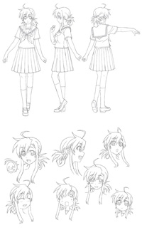 『にゃんこい！』今夜は“楓”設定画を公開！